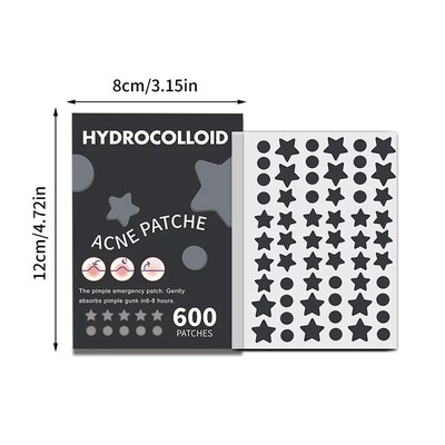 18-600pcs Star Pimple Patch Acne Colorful Invisible Acne Rem