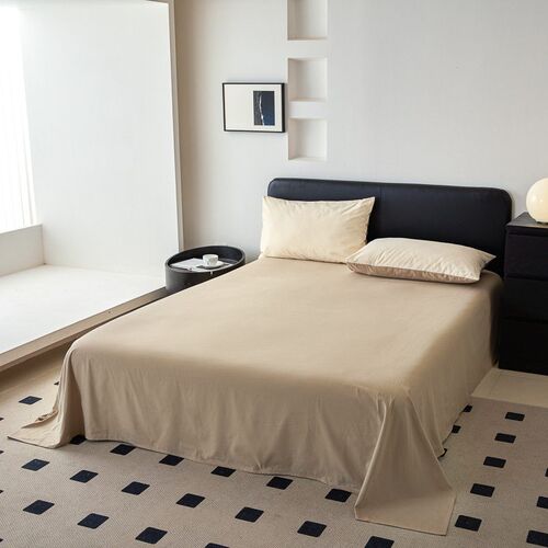 Light Luxury 100s Cotton Thickened Brushed Four-piece Set Wi