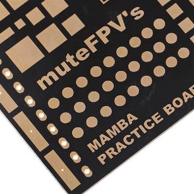 DIY Soldering Practice Board For FPV Beginner New Pilots