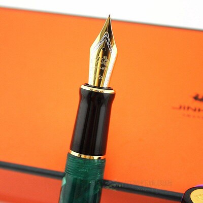 Century 100 Fountain Pen 18KGP Medium ip Acrylic Ink Pens fo