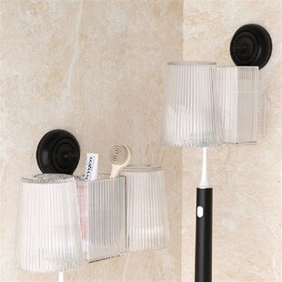 Towel Free Holder Punch Storage Hook 2Pcs