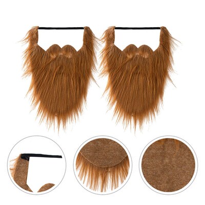 Fake Beard Fancy Dress Halloween Costume Party Facial Hair M
