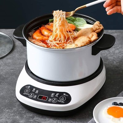 电煮小锅家用泡面宿舍分体式电热锅多功能锅电炒锅分离式炒菜火锅