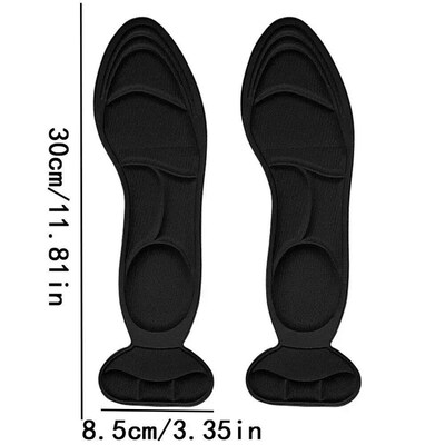 Insoles Memory Foam Women High-heel Shoes Insoles Anti-slip