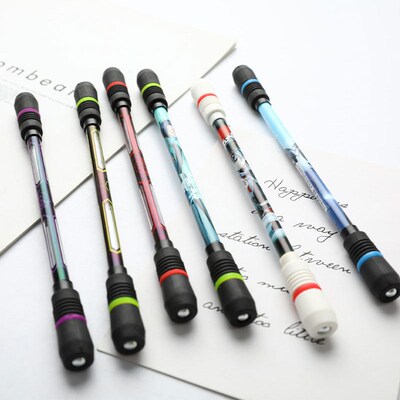 1PC Spinning Pen Creative Random Rotating Gaming Gel Pens St