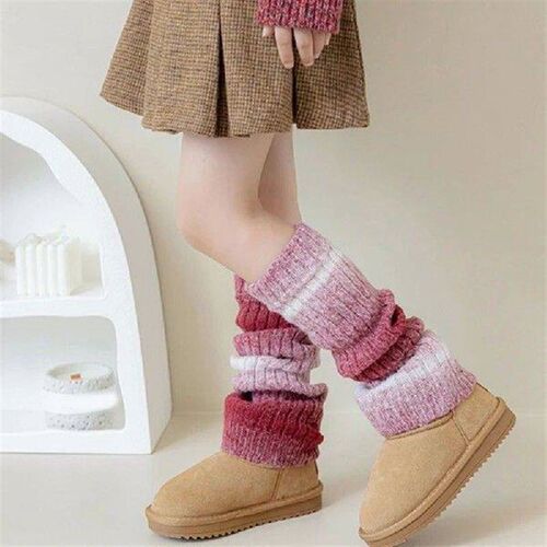 Girl Knee High Socks for Dress Toddler Winter Slouchy Socks