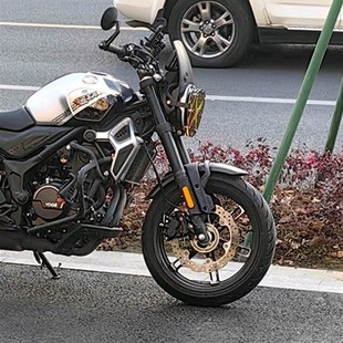 适用于无极350AC大灯网罩灯网 LX300-9改装大灯保护网罩灯罩挡风