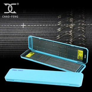 68付白袖罗非竞技袖氟碳线带胶圈绑好成品双钩子线仕挂超锋65CM55