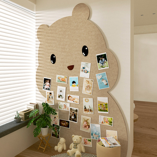 毛毡墙贴定制羊毛毡板幼儿园照片墙背景板软木留言板环创主题墙墙