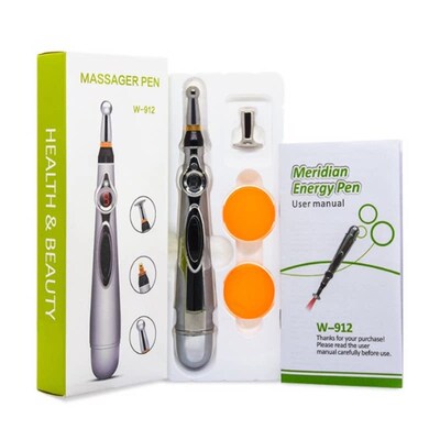Electric Acupuncture Point Massage Pen Pain Relief Laser The