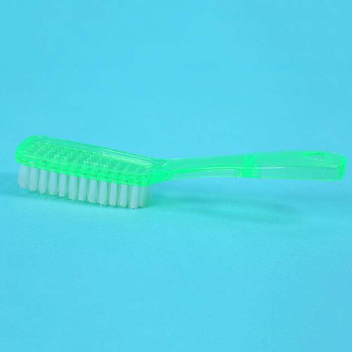 Hot Sale Crystal Shoe Brush with Long Handle, Plastic Shoe B