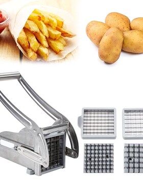 Stainless Steel Potato Cutter Manual Vegetable Cutter Potato