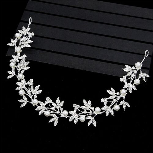 Leaf Headband Baroque Bridal Hairbands Crown Headpiece Headd