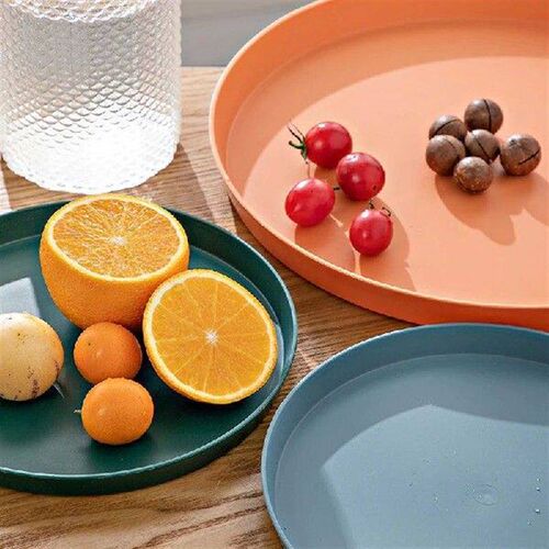 Tabletop Fruit Teacup Storage Tray Creative Lunch Dessert