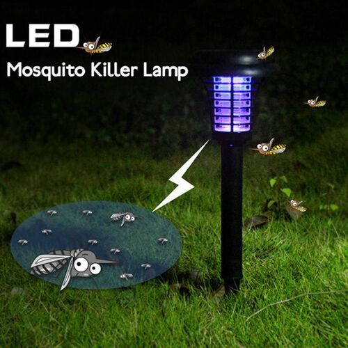 Solar LED Mosquito Repellent Killer Lamp Outdoor Mosquito