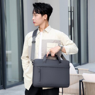Men Nylon Briefcases Shoulder Business Crossbody Bags Handba