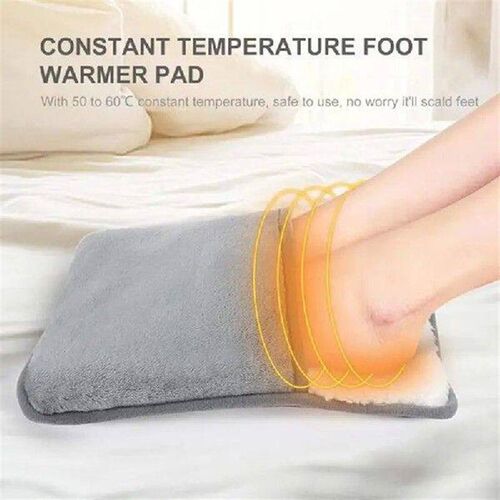 USB Electric Warm Slippers 30x29cm Household Washable