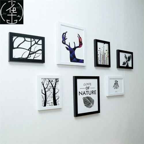 11pcs/Lot Wooden Multi Photo Frame Picture Frames Wall Hang