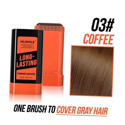 Temporary one-time Moustache Beard Dye Black Hair Color Wax