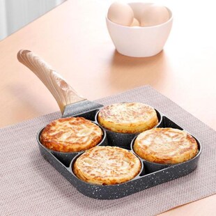 Omelet Hole Burger Pan Eggs 适用于 Pancake Woode Maker Ham