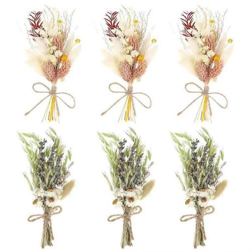 Mini Dried Flower Bouquet Holiday Gift Decoration Preserved