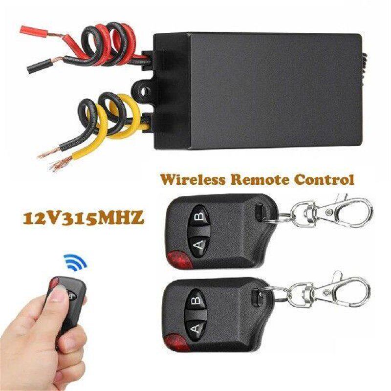 Remote Control Switch Receiver Kit Controller Button