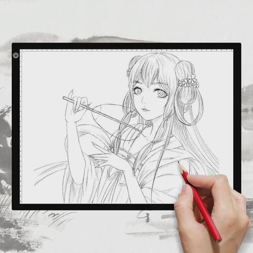 A4 LED Graphics Drawing Board Light Box Tracing Table Pad