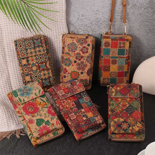 New Fashion Retro Bohemian Style Wallet Multifunctional Larg