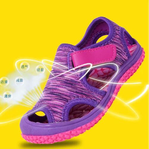 New Summer Children Beach Boys Sandals Kids Shoes Closed Toe