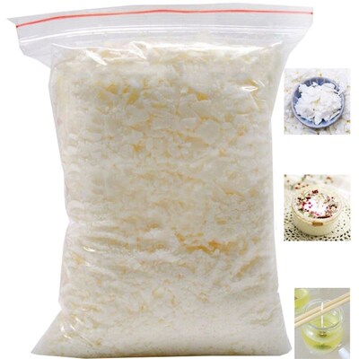 1KG/500G Natural Soy Wax Flake Scented Candle Raw Material 1