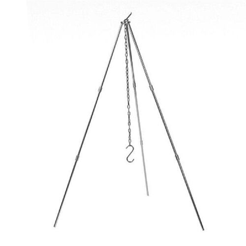 Portable Outdoor Cooking Tripod Triangle Support Aluminum
