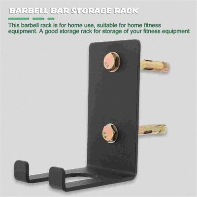 Household Barbell Rod Stand Dumbbell Pole Storage Rack
