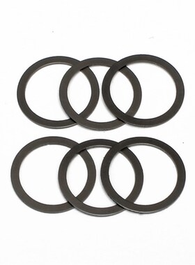 黑色石墨尼龙垫圈超薄平垫片Mx5.5xx7x8x9x10x11 0.5 0.8 1mm