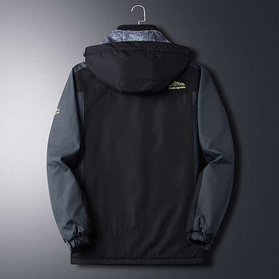 Outdoor Charge Clothes Mens Winter Fleece-lined Thickened J