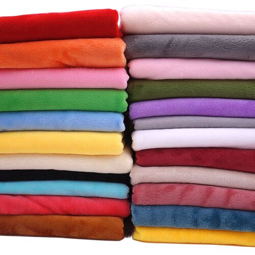 50cm*160cm Short plush crystal super soft plush fabric for s