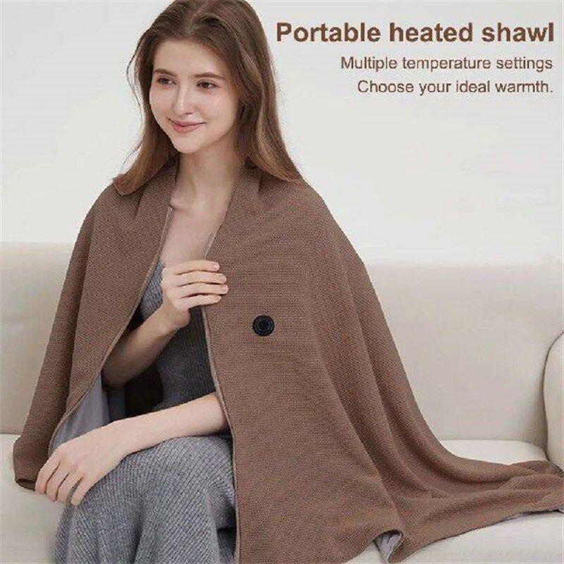 Electric Blanket 3 Heating Levels USB Heated Mat Carpet Nap