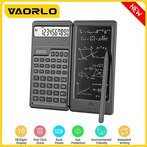Scientific Calculator with Notepad 10-Digit Large Display Of
