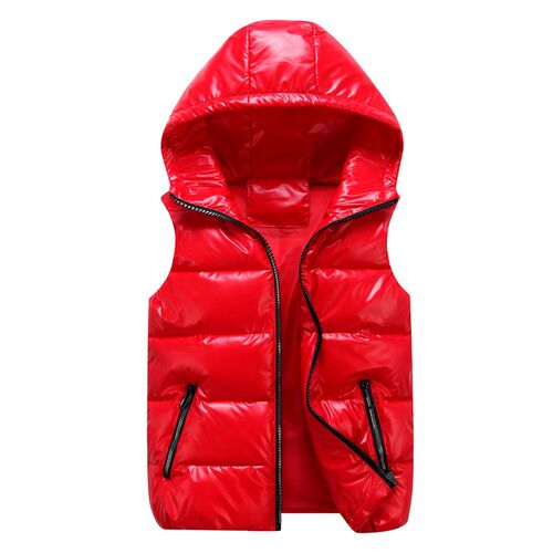 Parin-child Cotton Vest Winter New Bright Face Cotton Waistc