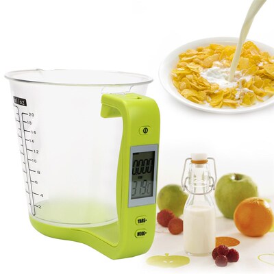 Kitchen Scales with LCD Display Digital Beaker Electronic To