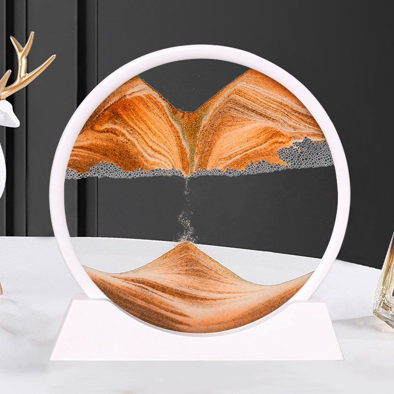 3d流沙画摆件解压沙漏装饰品客厅电视柜酒柜入户玄关办公桌面创意,家居饰品,装饰摆件,淘宝优惠券,粉丝福利购,淘宝优惠卷