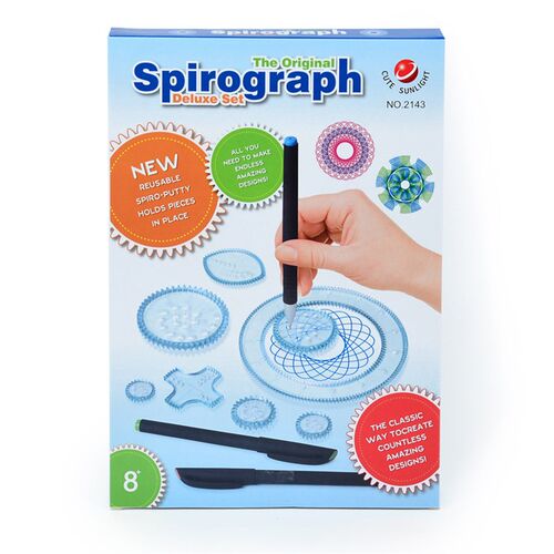Spirograph Spiral Art Drawing Kit Painting toys For kids画板