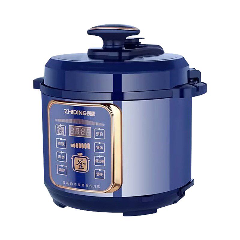 质鼎家用电压力锅多功能电磁加热4升5L6L智能定时预约排气压力锅