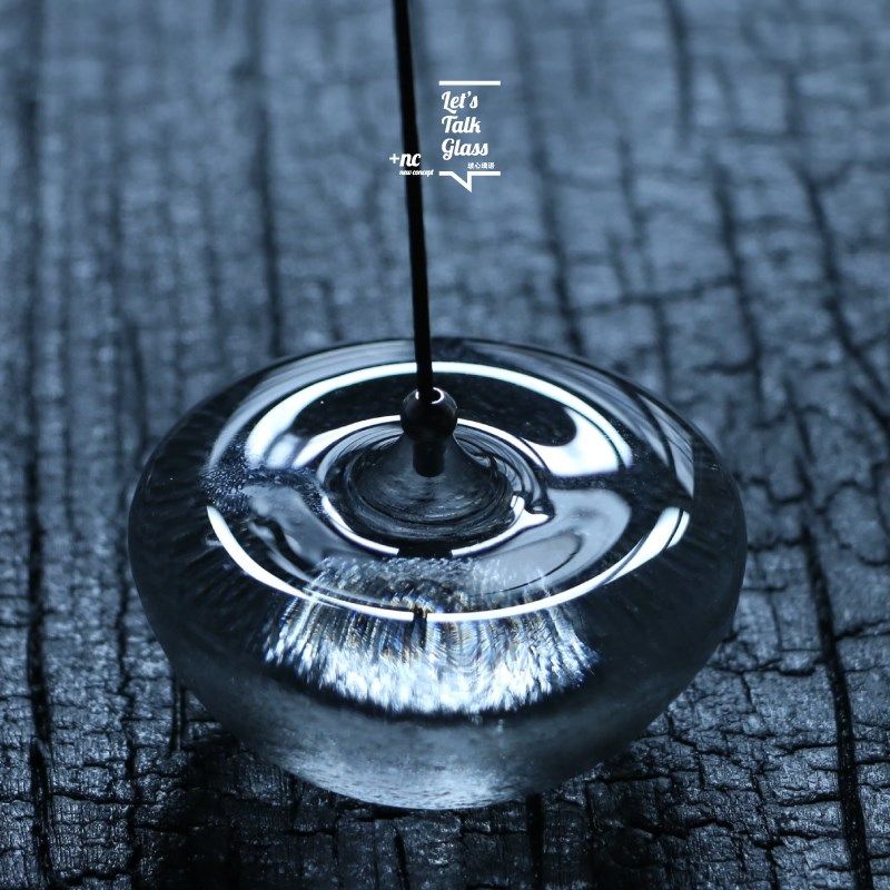 玻心璃语  凝水香立 摆件 玻璃 琉璃 创意礼品 手工 香插,家居饰品,香托/香盘/香座/香插,淘宝优惠券,粉丝福利购,淘宝优惠卷