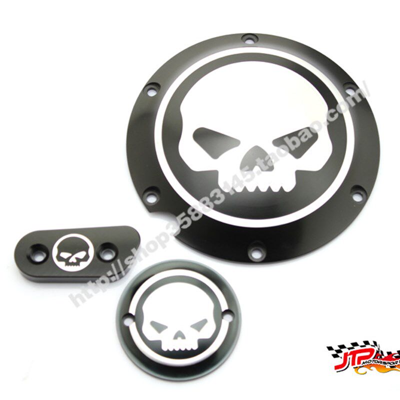 适用哈雷XL883 XL1200 X48改装配件CNC发动机离合边盖引擎1号侧盖