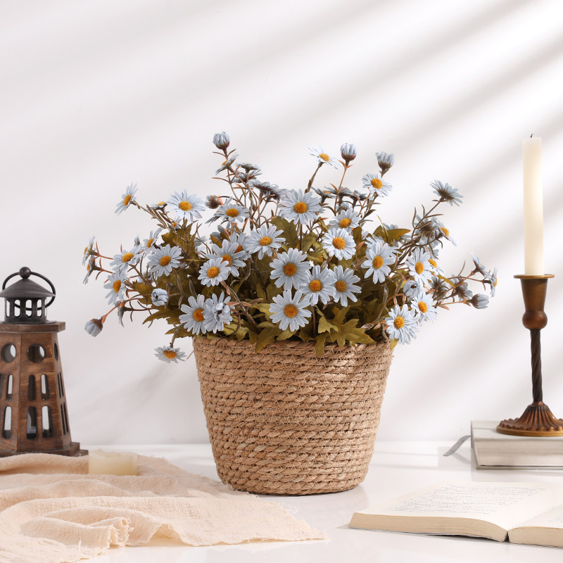 秋色小雏菊仿真花束假花绢花洋甘菊卧室餐桌茶几装饰摆件拍照道具,家居饰品,仿真花/假花,淘宝优惠券,粉丝福利购,淘宝优惠卷