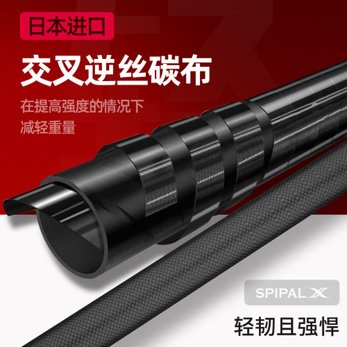 短节自由锁紧定位伸缩大物抄网竿加厚高碳素超硬便携式抄网捞鱼杆
