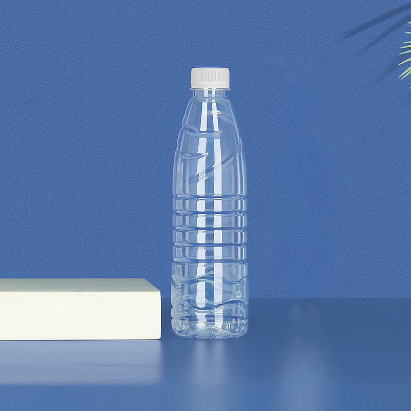 500ml塑料瓶子透明带盖一次性分装打包1斤装果汁酒饮料空矿泉水瓶