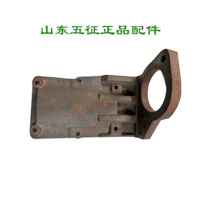 五征三轮车原厂配件莱动柴油机2932虎启动机支架起动机架子后堵板