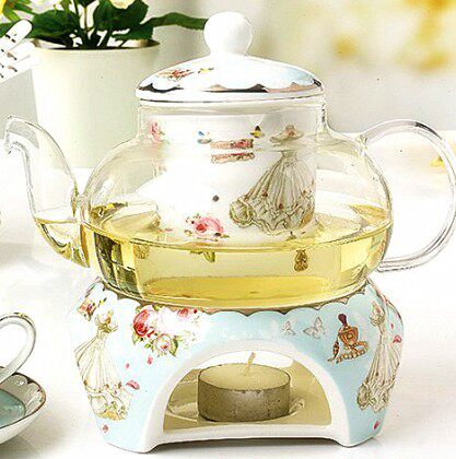 花茶壶泡茶加热壶耐高温玻璃水果茶壶套装花茶茶具下午茶茶具