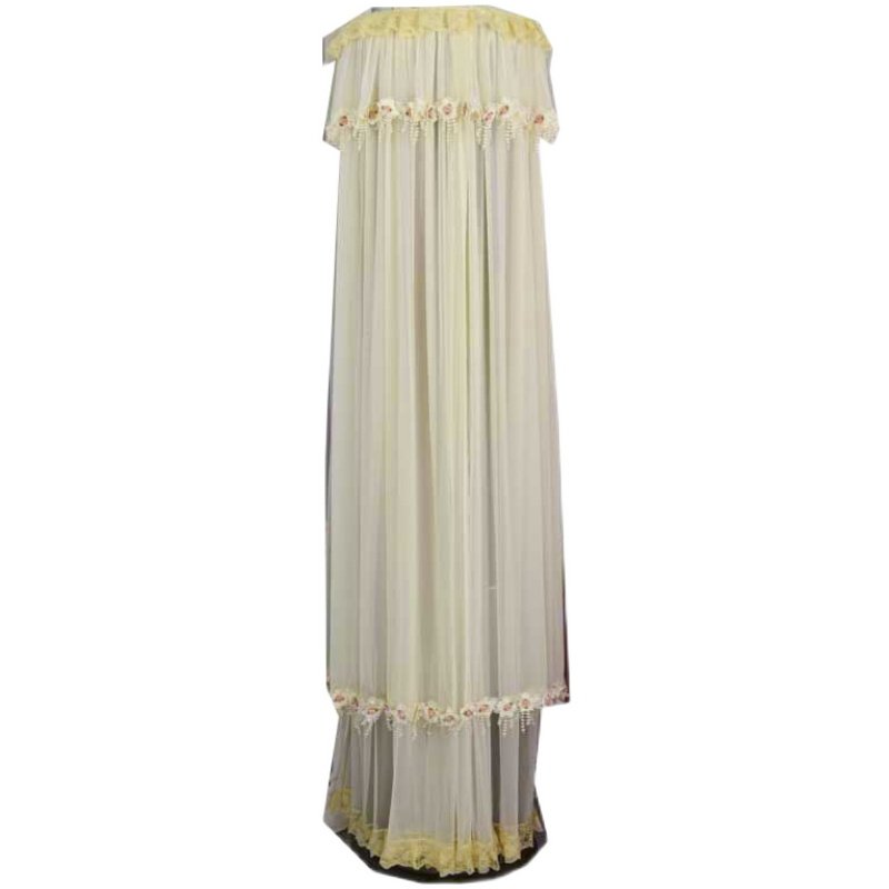 韩式空调防尘罩圆形柜机开机不取蕾丝定制尺寸客厅立式圆柱形包邮